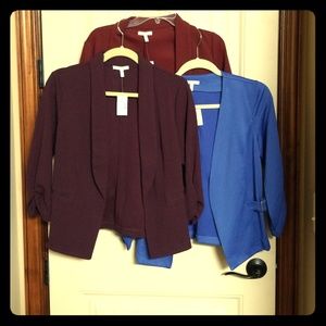 NWT 3 Maurices Women's Blazers size M